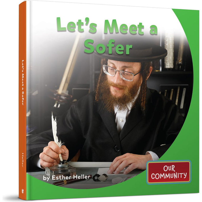 Let's Meet a Sofer — Esther Heller children's book | Judaica Square Lakewood
