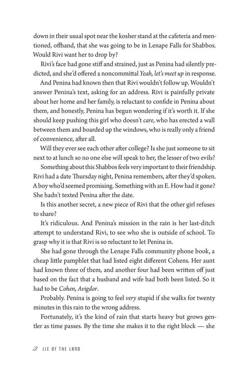 Lie of the Land — Menucha Publishers | Judaica Square Lakewood