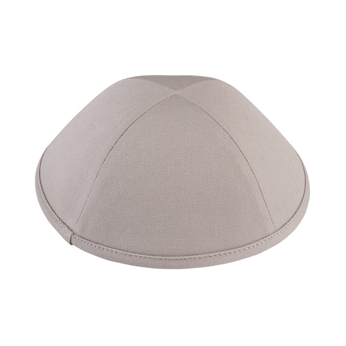 Gray Cotton Kippah for Boys - iKippah by Judaica Square