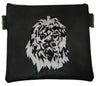 Prestige Leather Tallit & Tefillin Bag — Geometric & Crown Design, Legacy Collection (525K-BK4)