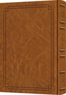 Signature Leather Collection Enlarged Interlinear Tehillim Brown — Tehillim signature leather | Judaica Square Lakewood