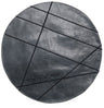 Prestige Custom Leather Matzah Cover — Geometric Design (MA215-SM)