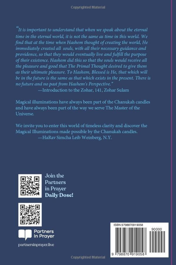 Back cover of Magical Illuminations by Rabbi Weinberg