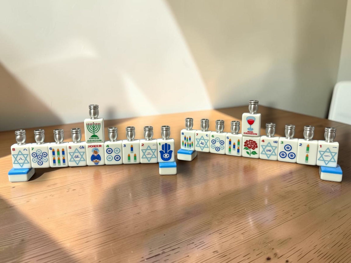 Mahjong tile menorah, view 29