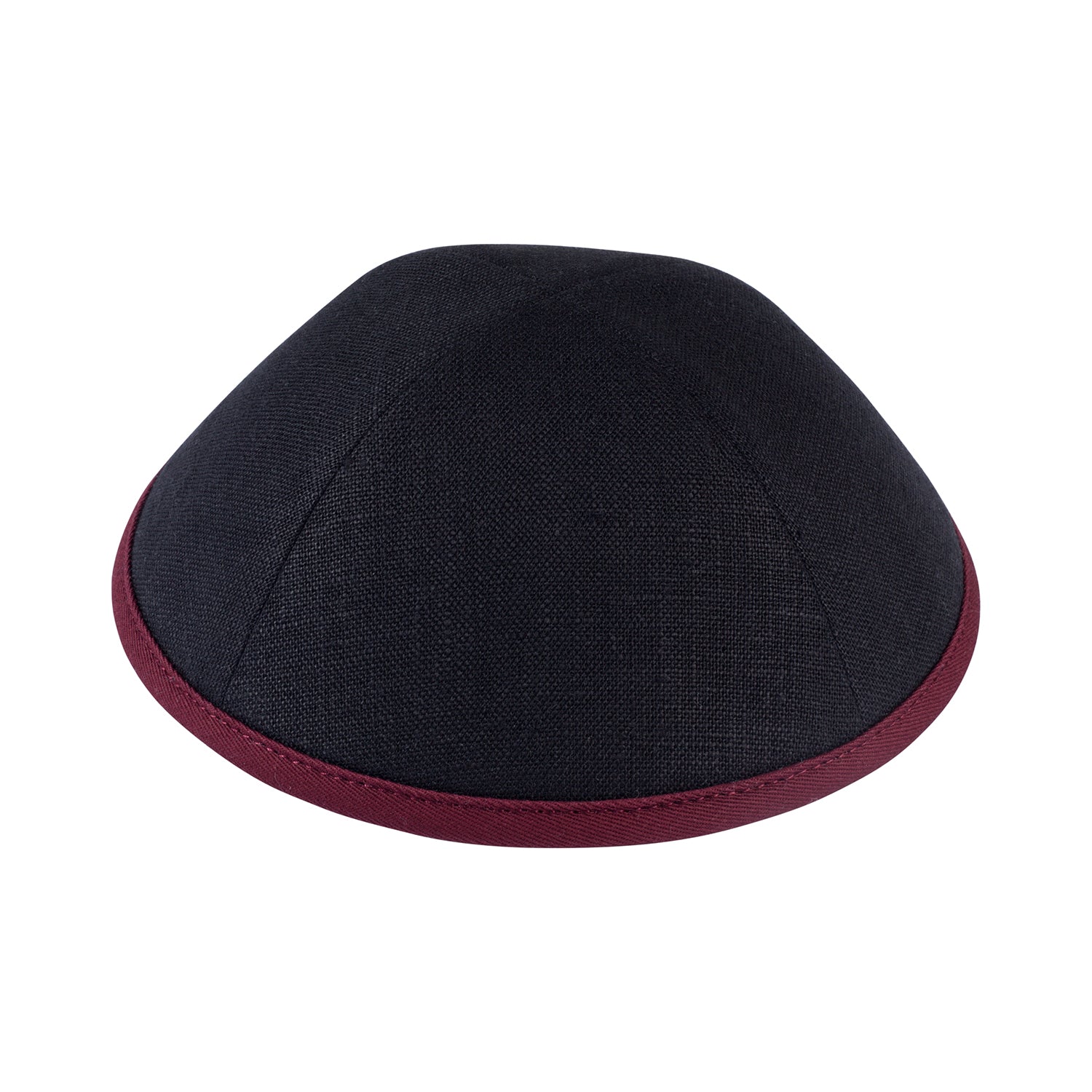 Black Linen Kippah by iKippah - additional view 7