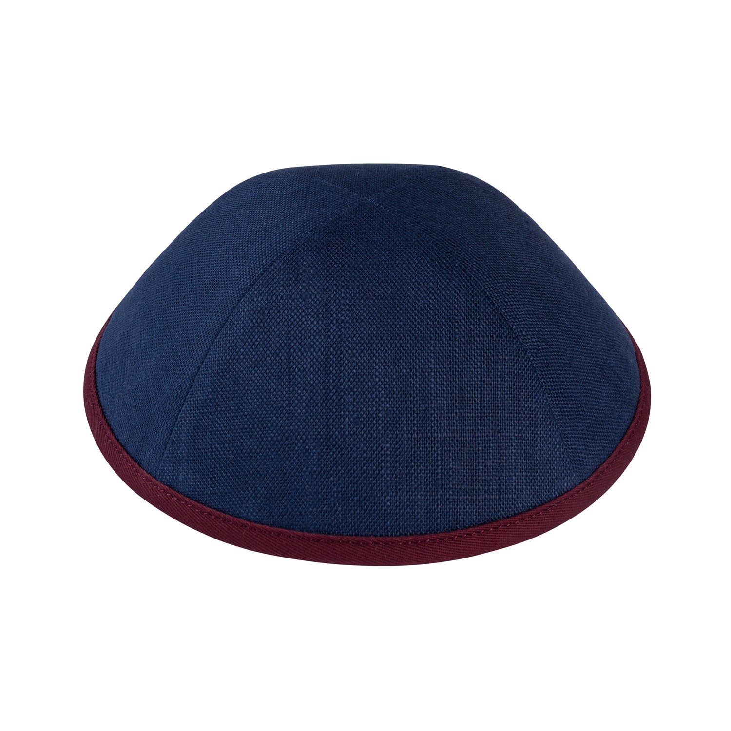 Navy Linen Kippah by iKippah - additional view 6