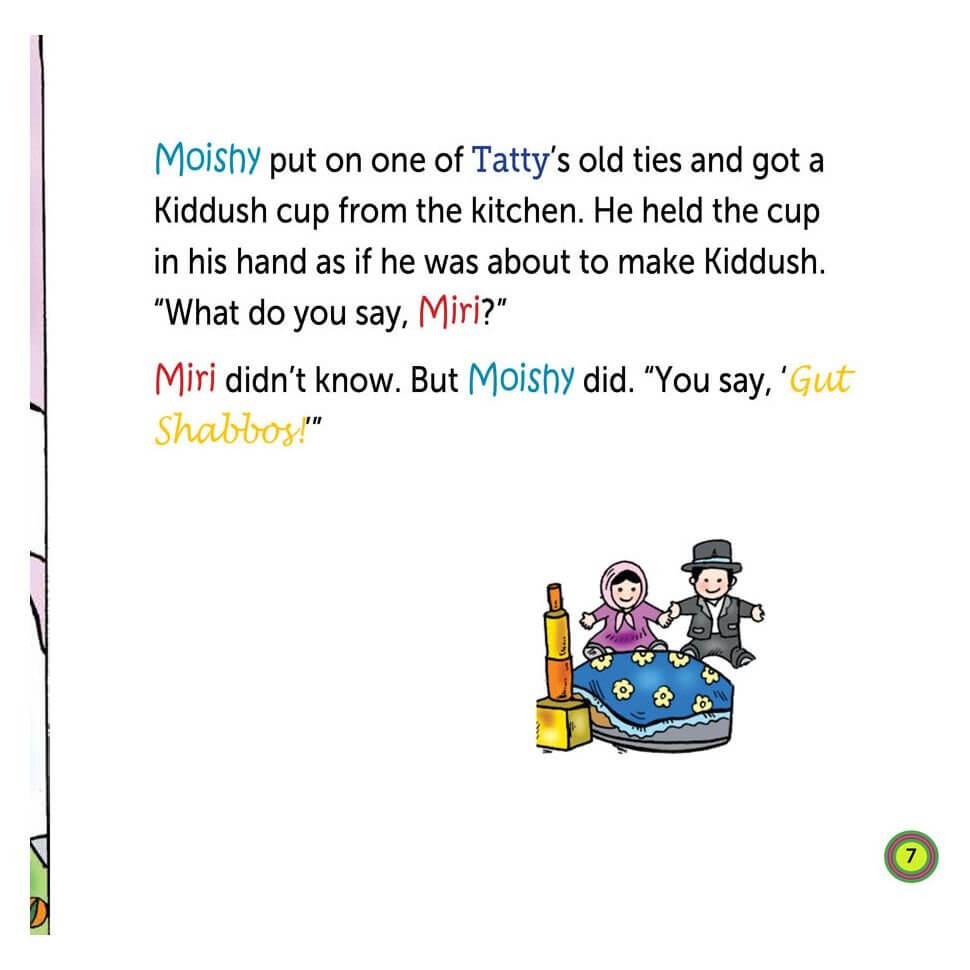 Marvelous Moishy Teaches Miri What to Say