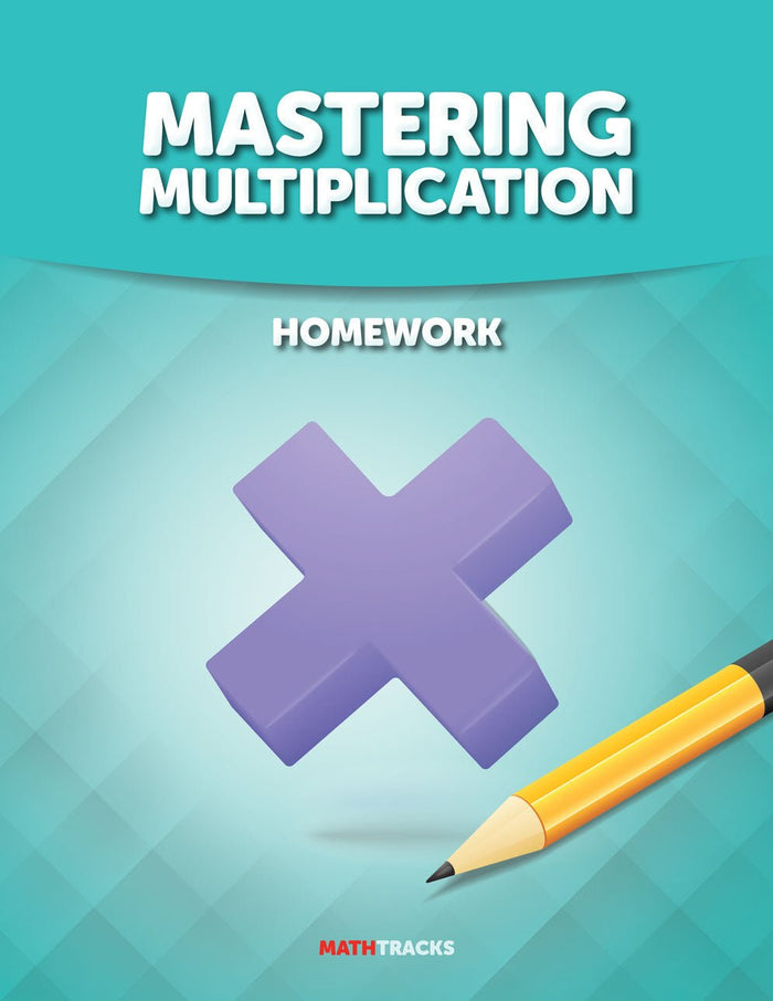 Mastering Multiplication Homework — softcover | Judaica Square Lakewood