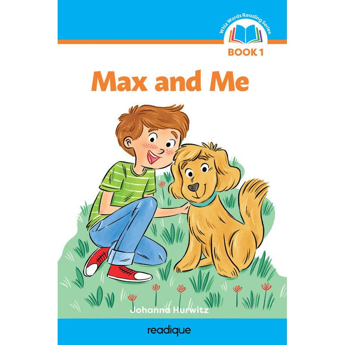 Max and Me: Whiz Words Reading Series Book 1 — hardcover | Judaica Square Lakewood