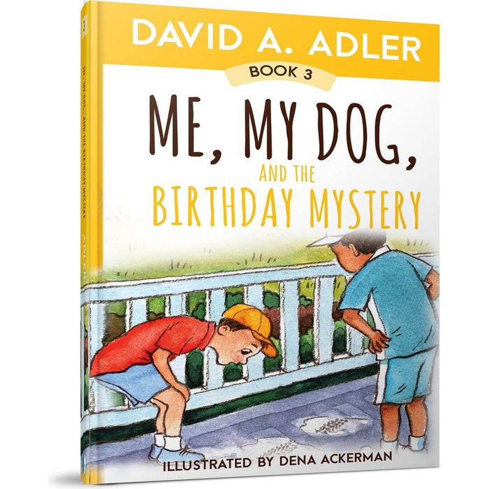 Me, My Dog, and the Birthday Mystery — David A. Adler hardcover | Judaica Square Lakewood
