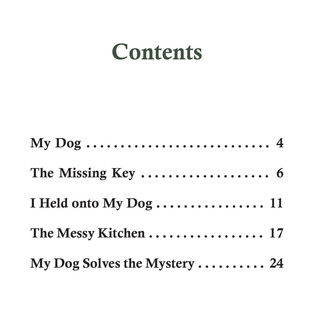 Me, My Dog, and the Key Mystery