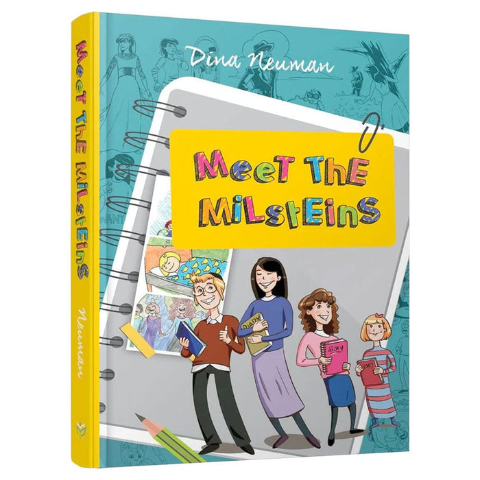 Meet the Milsteins — Dina Neuman hardcover | Judaica Square Lakewood