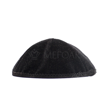 Mefoar Black Velvet Kippah (Yarmulke)