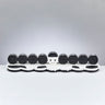 Rite Lite Hand Painted Resin Cookies Menorah, 12 x 2.5 Inch