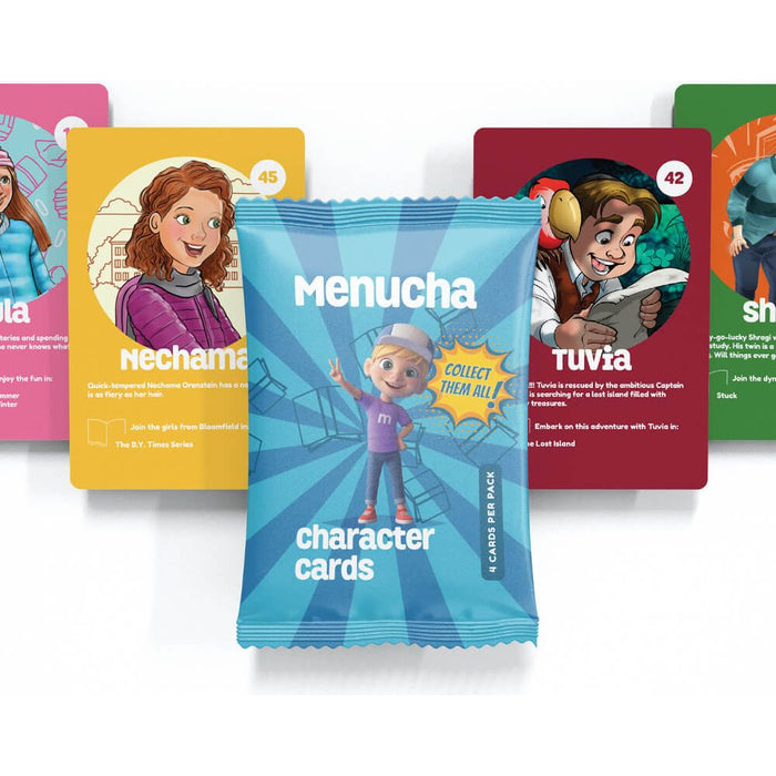 Menucha Collection Cards — children's book | Judaica Square Lakewood
