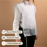 Mesh Tzitzis — Round Neck, 1-Hole