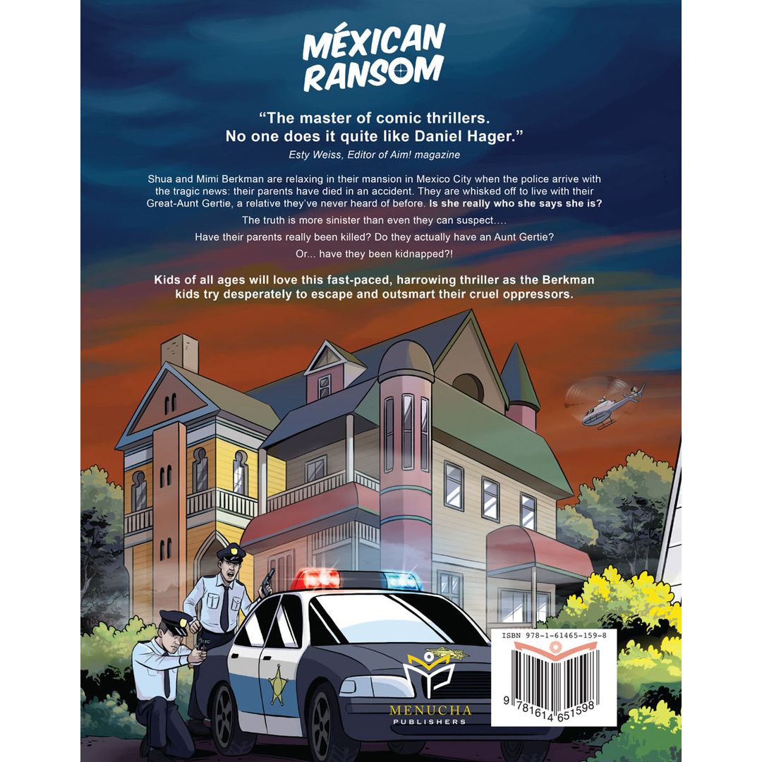 Méxican Ransom: NOT AVAILABLE — Menucha Publishers | Judaica Square Lakewood