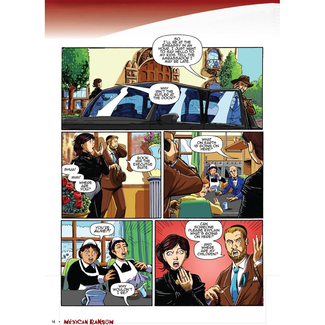 Méxican Ransom: NOT AVAILABLE — Menucha Publishers | Judaica Square Lakewood