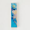 Rite Lite Blue Marble Art Glass Mezuzah