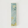 Rite Lite Sage Marble Art Glass Mezuzah