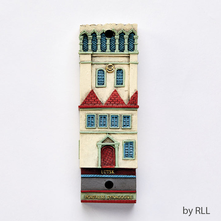 Rite Lite Mezuzah, Fortress Synagogue, Resin