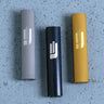 Rite Lite Self Stick Sandblasted Aluminum Mezuzah, 3.4 Inch