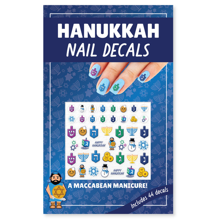 Rite Lite Midrash Manicures Hanukkah Nail Decals