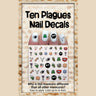 Rite Lite Midrash Manicure Passover Nail Decals