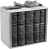 Machzor 5-Volume Set Grey - mid-size Ashkenaz faux leather | Judaica Square Lakewood