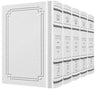 Signature Leather Machzor Sefard H/E F/S White — Machzor signature leather | Judaica Square Lakewood