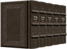 Antique Leather Machzor 5 Vol Sefard Grey Pocket Size — Machzor leather | Judaica Square Lakewood