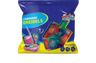Chanukah Dreidels pouch of ten medium assorted translucent colors lucite dreidels