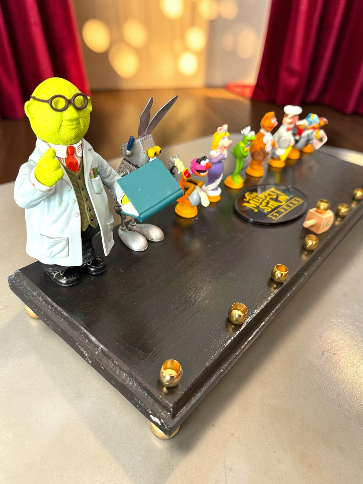 Muppets full cast menorah, view 10