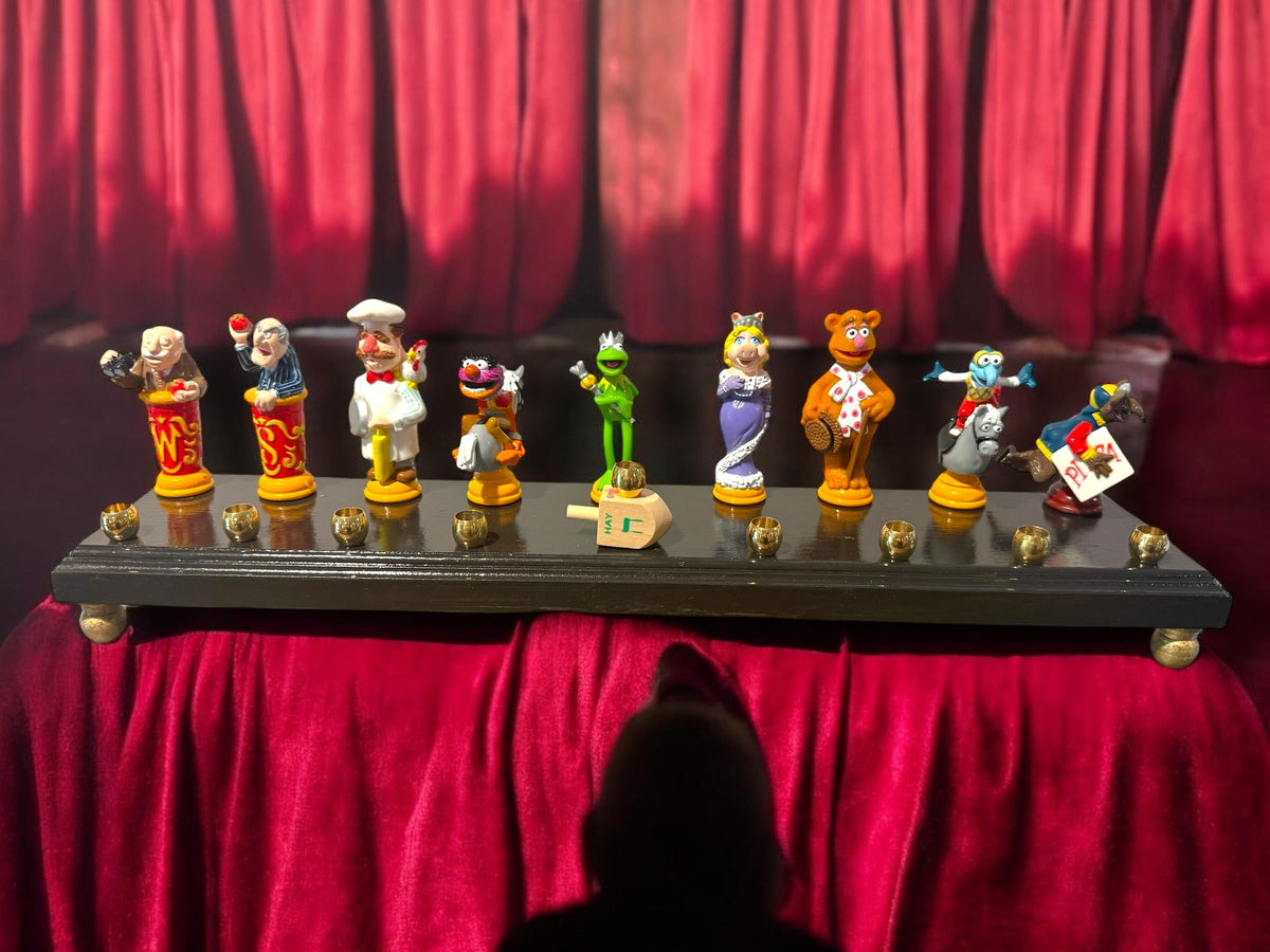 Muppets full cast menorah, view 22