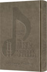 The Music of Shabbos - Pewter Signature Leather — Jewish Inspiration signature leather | Judaica Square Lakewood