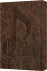 The Music of Shabbos Signature Leather Royal Brown — Jewish Inspiration signature leather | Judaica Square Lakewood