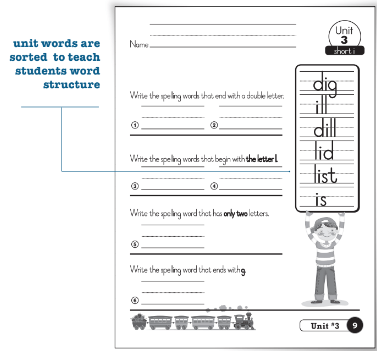My Spelling Book - Level A