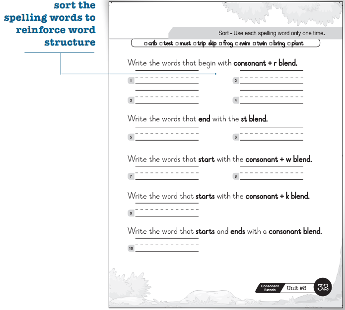 My Spelling Book - Level B