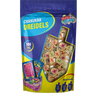 Chanukah Dreidels pouch of 100 natural wood dreidels with colored letters