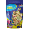 Chanukah Dreidels pouch of 30 medium natural wood dreidels with colored letters