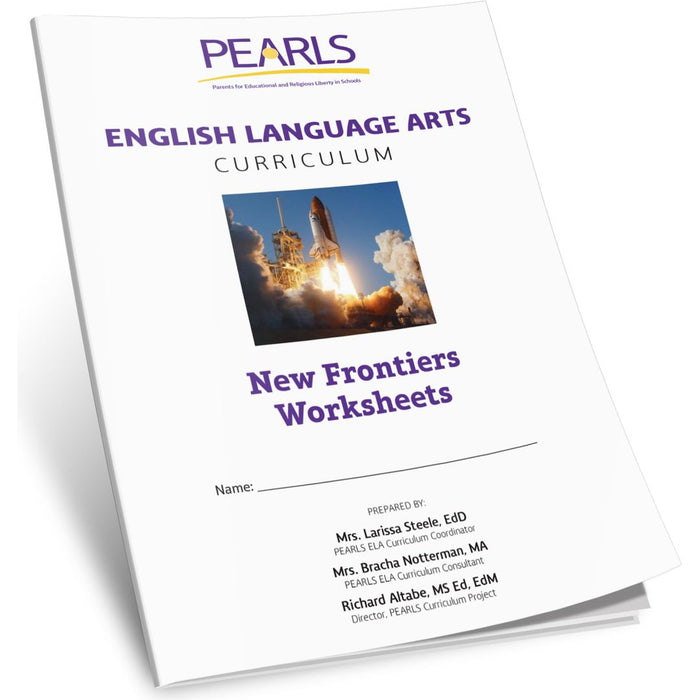 New Frontiers- Pearls English Language Arts Curriculum — school workbook | Judaica Square Lakewood