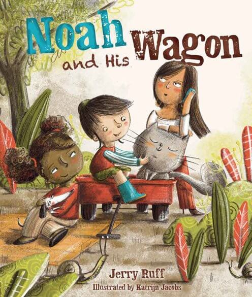 Noah and His Wagon — softcover | Judaica Square Lakewood