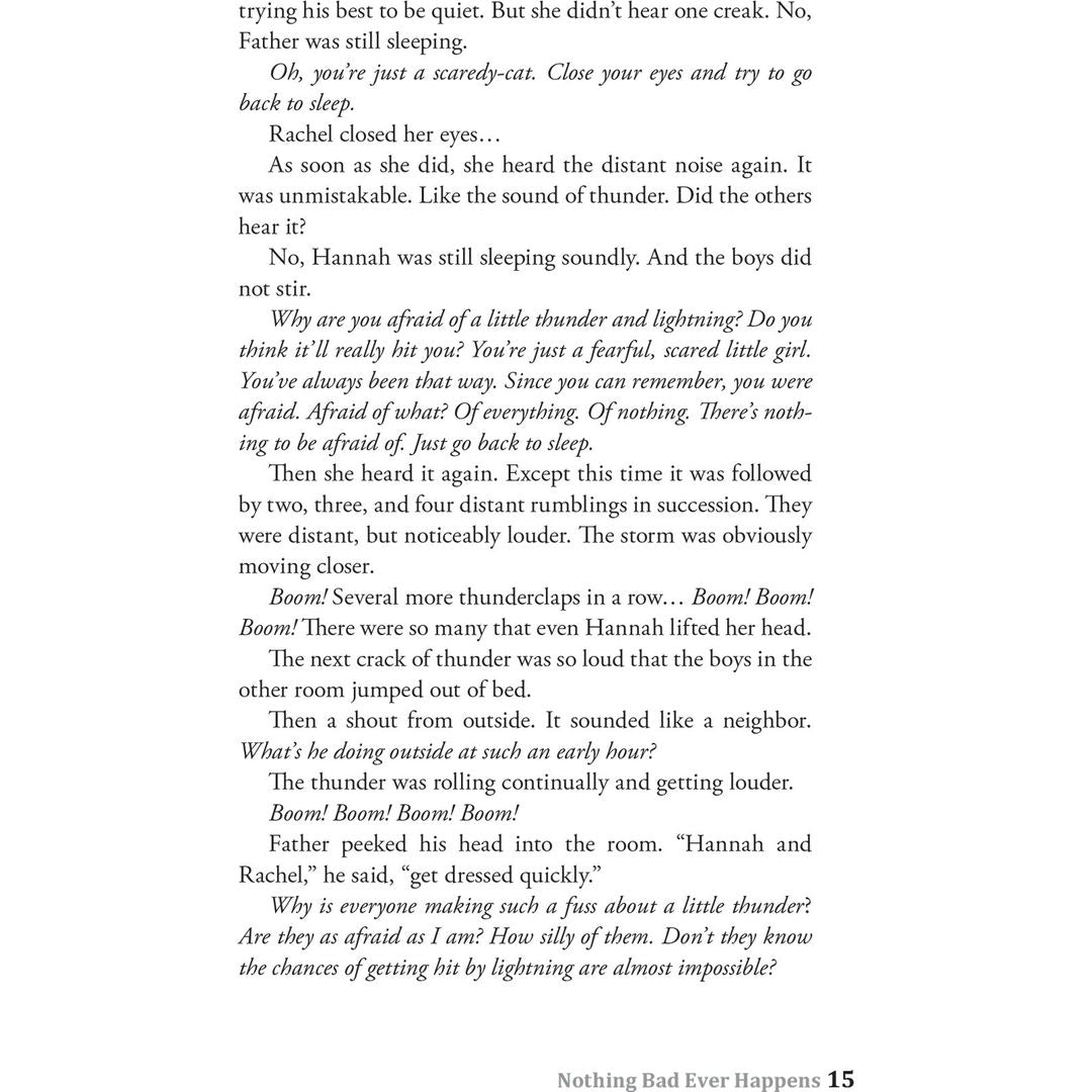 Nothing Bad Ever Happens: NOT AVAILABLE — Menucha Publishers | Judaica Square Lakewood