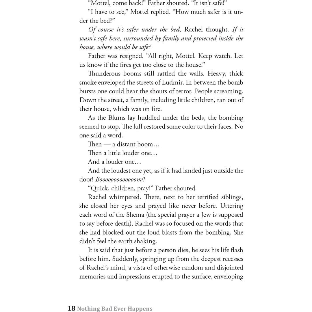 Nothing Bad Ever Happens: NOT AVAILABLE — Menucha Publishers | Judaica Square Lakewood