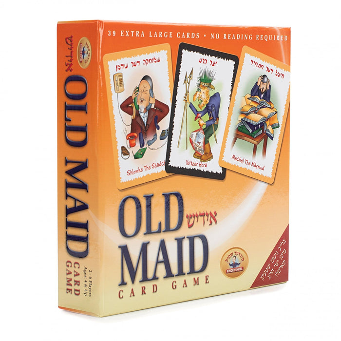 Old Maid Card Game — Classic Kids' Card Game — Card Game by Chazak Kinder | Judaica Square Lakewood