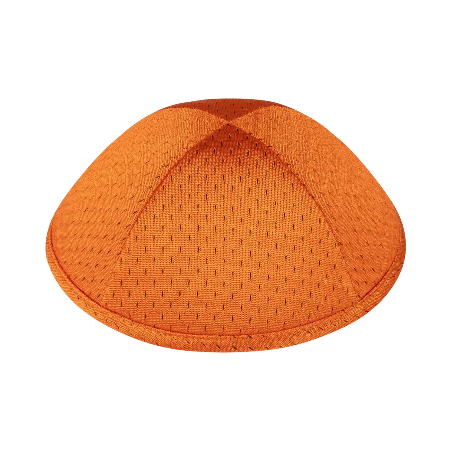 Close-up of Mesh Kippah sport theme detail