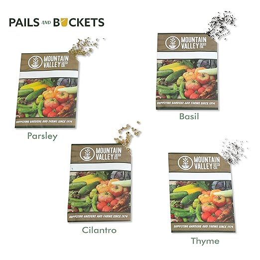 Pails and Buckets Herb Gardening Kit for Kids - Complete STEM Set — product view, view 4 | Judaica Square Lakewood