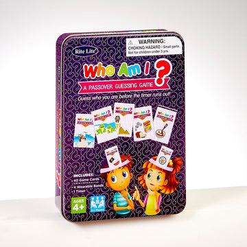 Rite Lite Who Am I? A Passover Guessing Game, 5.25 x 7.25 Inch