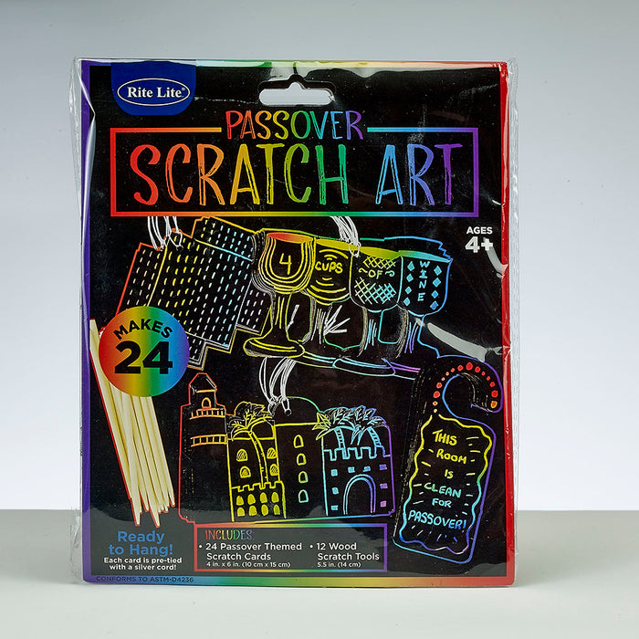 Rite Lite Passover Scratch Paper Kit