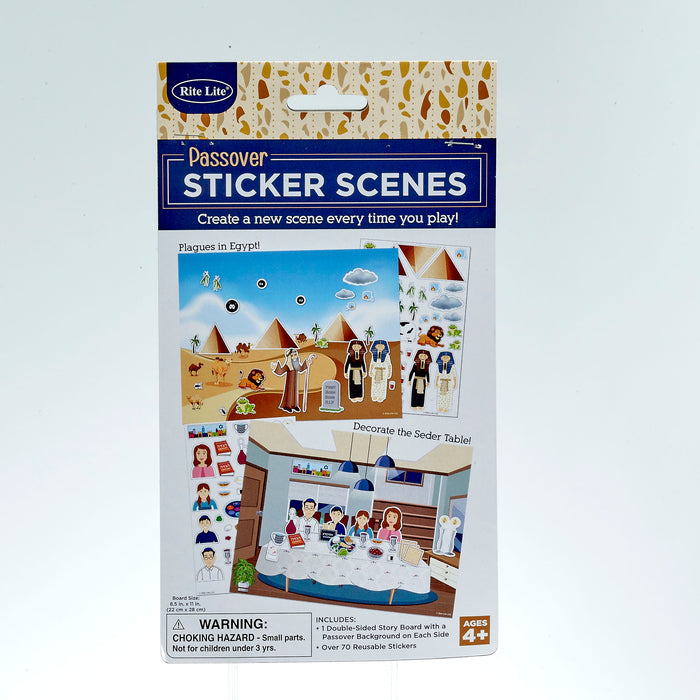 Rite Lite Passover Scene with Reusable Stickers